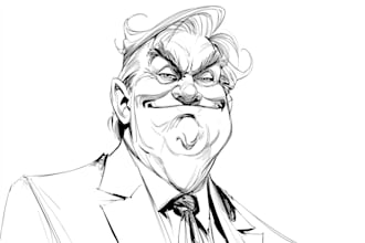draw political satire and editorial cartoons