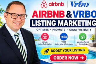 do airbnb listing vrbo listing promotion airbnb marketing airbnb optimization