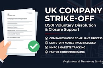 file your ds01 to strike off and close your UK limited company
