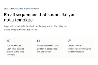 write email journeys that convert