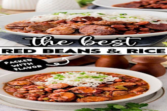 teach how to  rice and beans