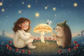 children book illustration and children book cover