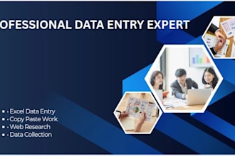do accurate data entry, copy paste, and web research work