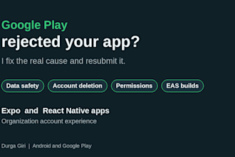 fix google play rejections and publish your expo react native app