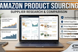 do amazon product sourcing and find reliable suppliers