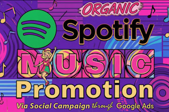 professional spotify monthly promotion for independent artists album and track