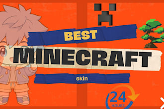 create custom minecraft skin for you