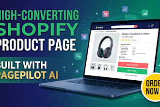 build highe converting shopify product page with pagepilot