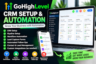 build and automate your gohighlevel CRM funnel