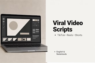 write engaging tiktok, reels, and youtube shorts scripts in dutch or english