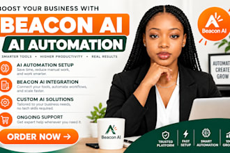setup and design beacons ai digital product store and marketing