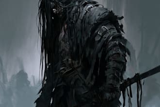 paint horror or urban fantasy art
