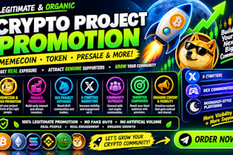 pump buys for your token, memecoin presales moonshot mc dex, x twitter promotion