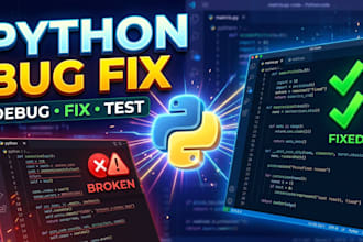 fix bugs in your python script