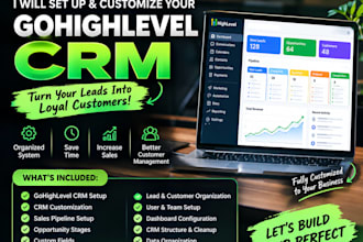 gohighlevel crm set up and configure your CRM for your business