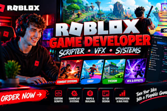 build entire roblox game,full roblox game development, roblox full game creation