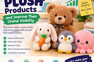 rank your plush products and improve their online visibility