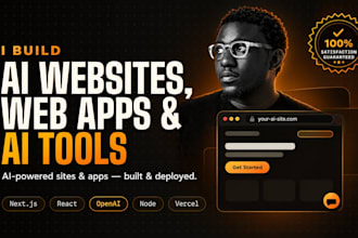 build ai websites, web apps and ai tools for your business