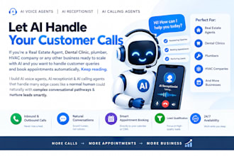 setup real estate ai receptionist sales lead voice ai agent appointment booking