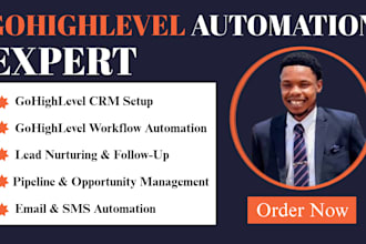 setup gohighlevel CRM, gohighlevel automation, ghl emails and SMS automation