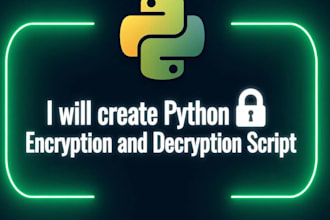 create python encryption and decryption script