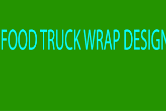 design food truck and food trailer wrap