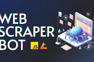 build web scraping bot, price tracker bot, data scraper, price drop alert bot
