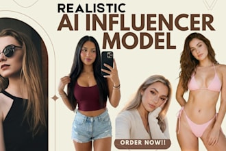 create 4k realistic ai influencer model for fanvue, lifestyle instagram ai model