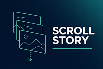build an animated scrolling hero section for your website