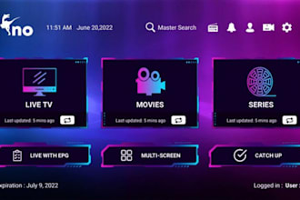 rebrand iptv app tivimate smarters xc with admin panel
