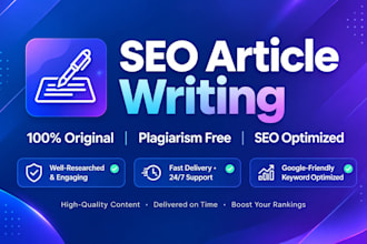 do professional article and blog writing