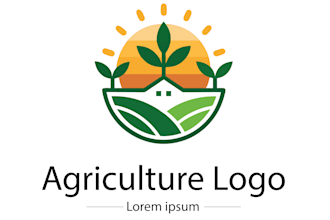 design a professional farming and agriculture logo