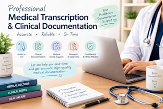 provide accurate medical transcription