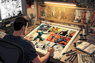 comic book professional artist