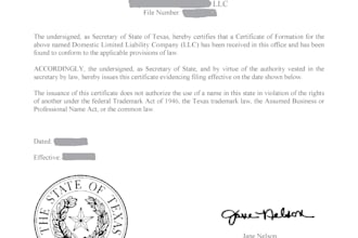 register us llc and ein in 48 hours in texas state