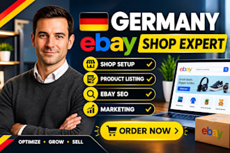 do germany ebay shop setup, ebay listing, germany ebayseo, ebay marketing