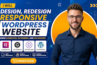 design a fast wordpress website with kadence blocks and gutenberg