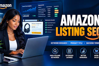 amazon listing SEO keyword research product title backend optimization