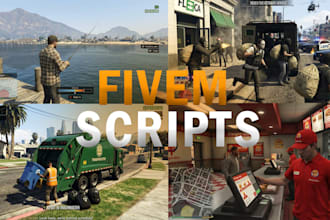 be your professional fivem developer for custom scripts