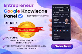 create approved google knowledge panel,knowledge graph for personal or company
