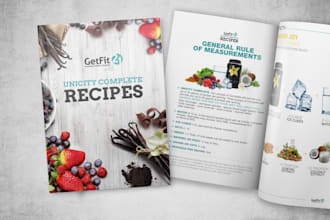 design product catalogs and brochures for print and digital use