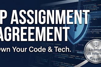 draft an airtight startup intellectual property IP assignment agreement