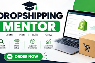 be your dropshipping mentor and ecommerce coach