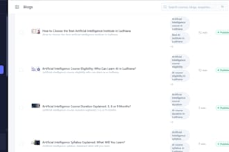 write SEO optimized ai assisted blog posts for your website