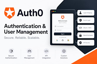 integrate auth0 authentication and secure user login into your app