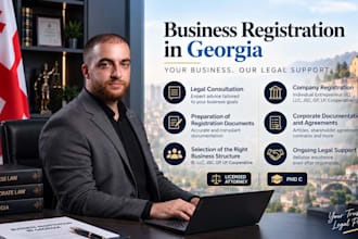 register your company or business in georgia and provide legal support
