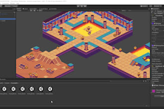 create isometric tilemap isometric game environment unity tiles steam game asset