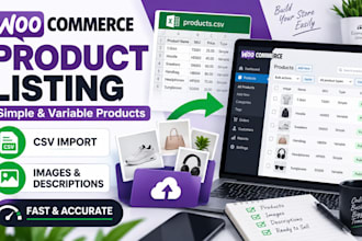 upload woocommerce products with descriptions images and CSV
