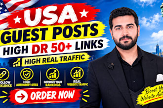 do usa guest post dofollow SEO backlinks, premium guest post