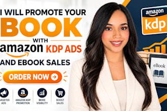 promote your book with amazon KDP ads and ebook sales